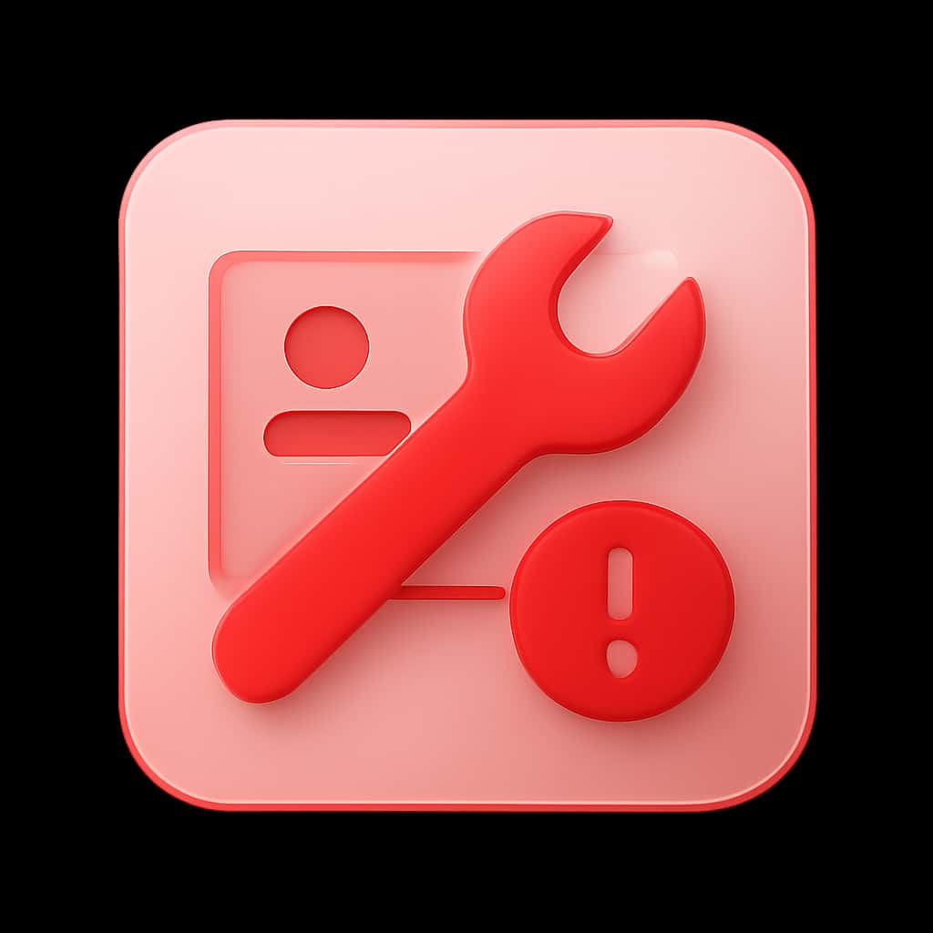 An icon representing guidance on fixing login issues for Joy Rummy.