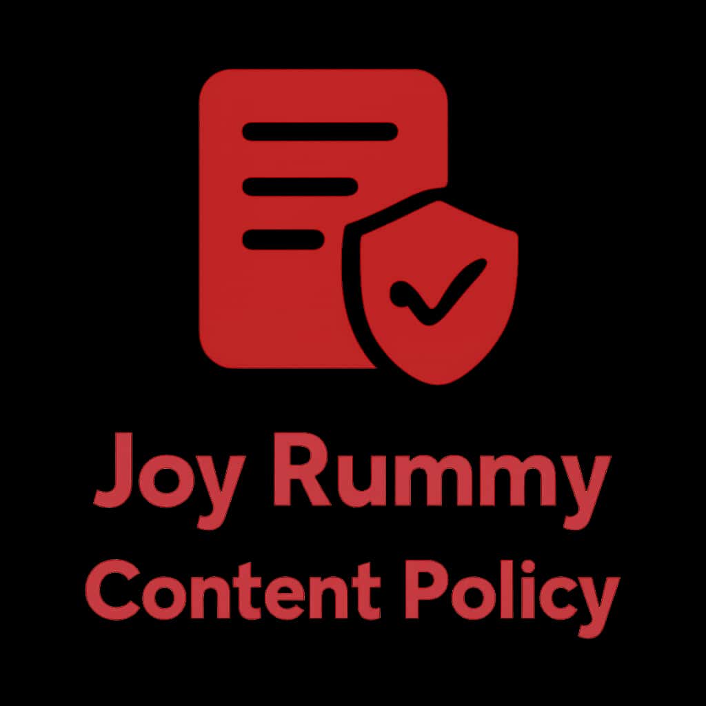Icon representing Joy Rummy Content Policy.