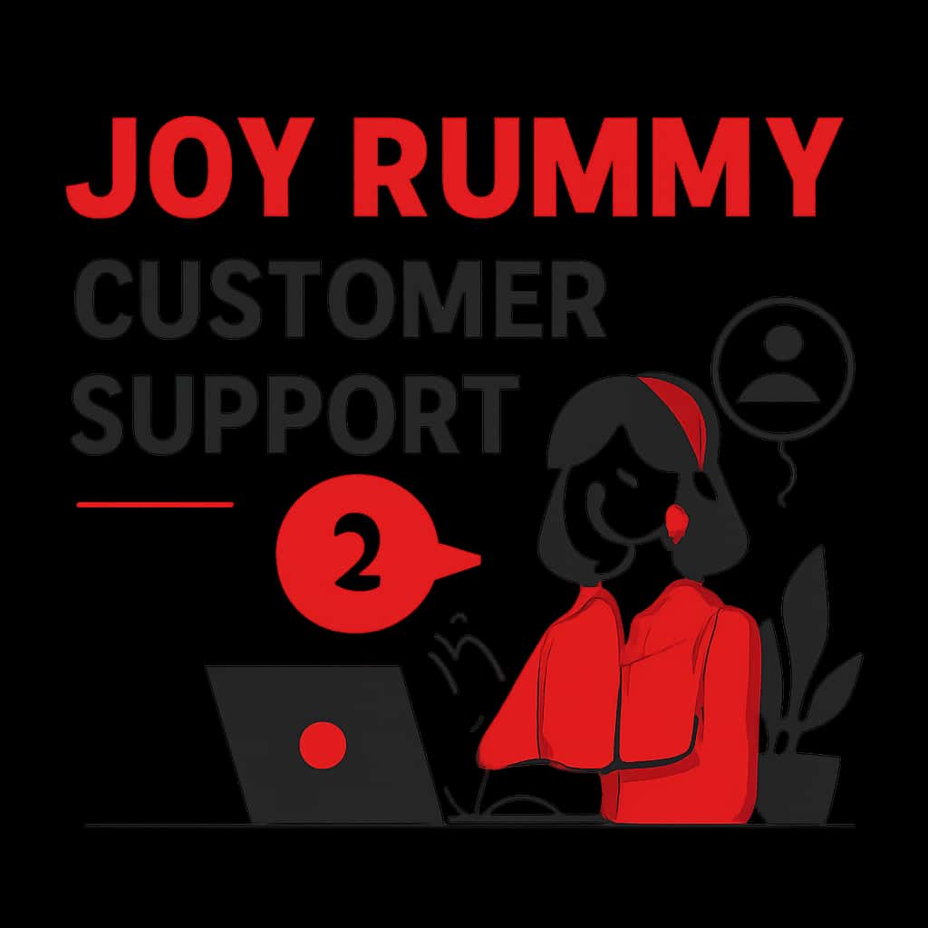 An educational illustration about Joy Rummy Customer Support.