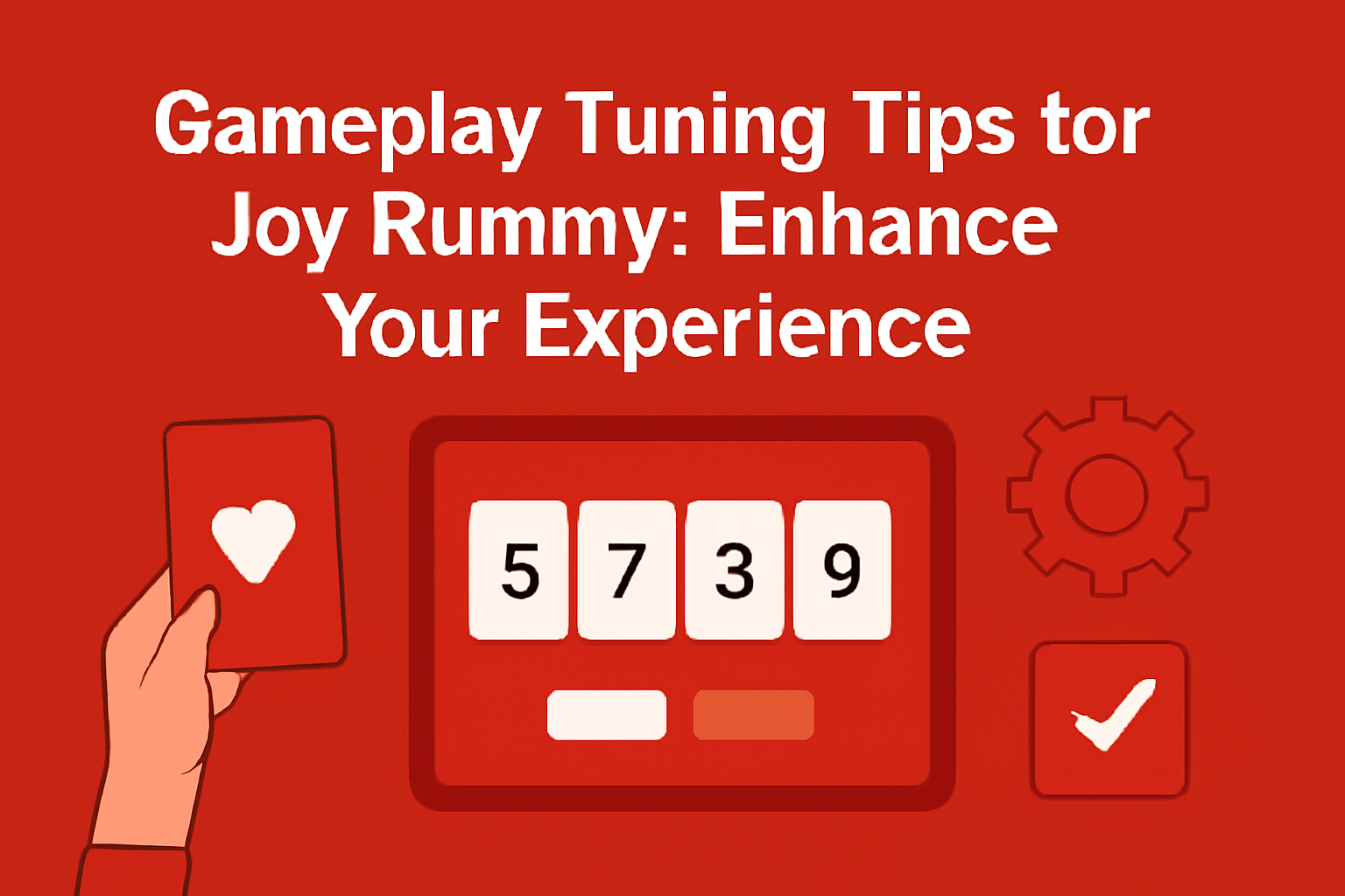 An informational graphic representing updates about Joy Rummy.