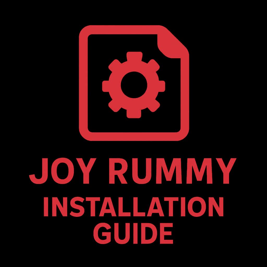 Icon representing Joy Rummy Installation Guide.