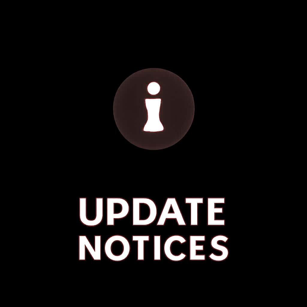 Minimal badge for Joy Rummy update notices.
