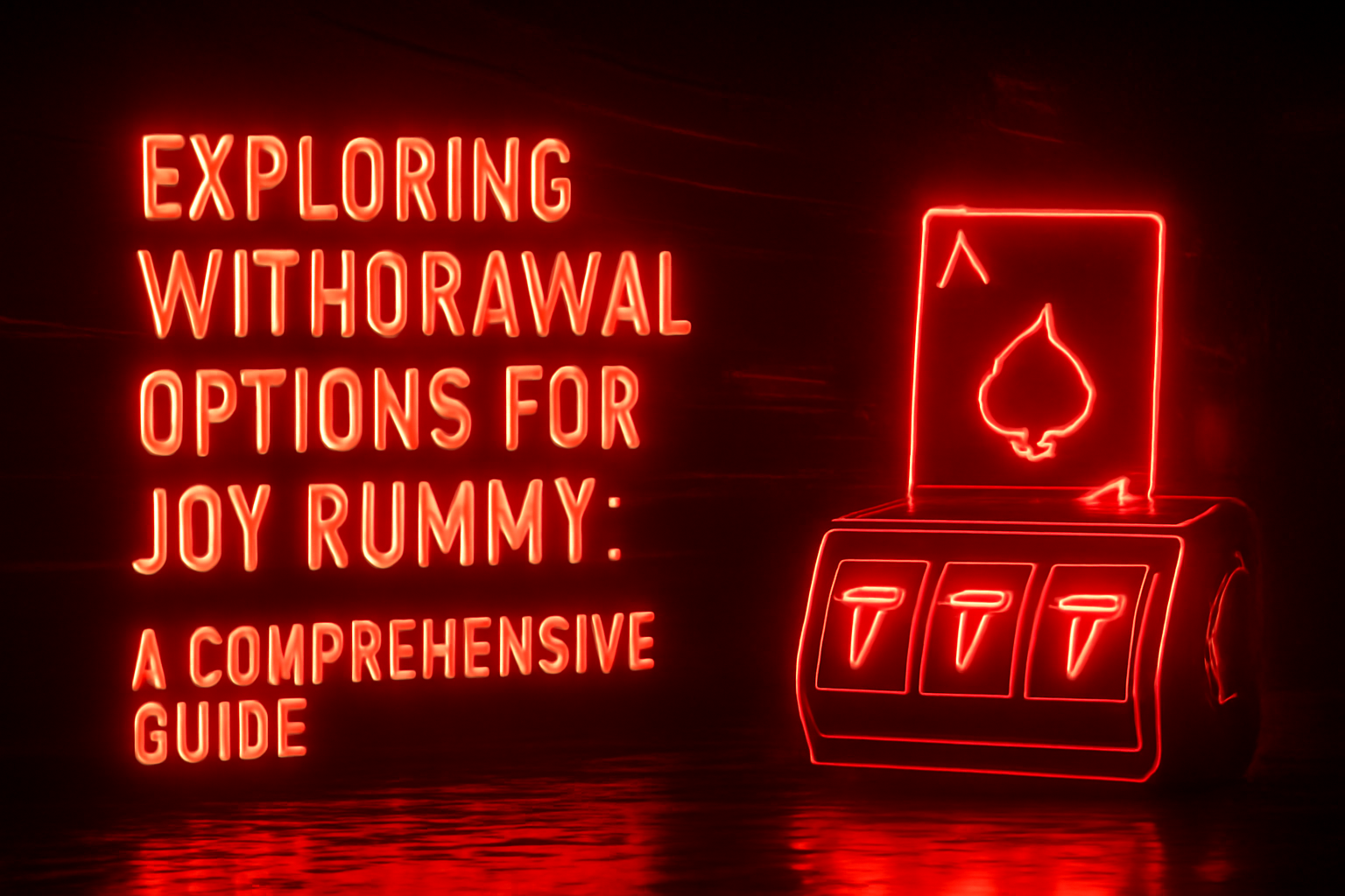 A visual representation of Joy Rummy on Android and iOS platforms.