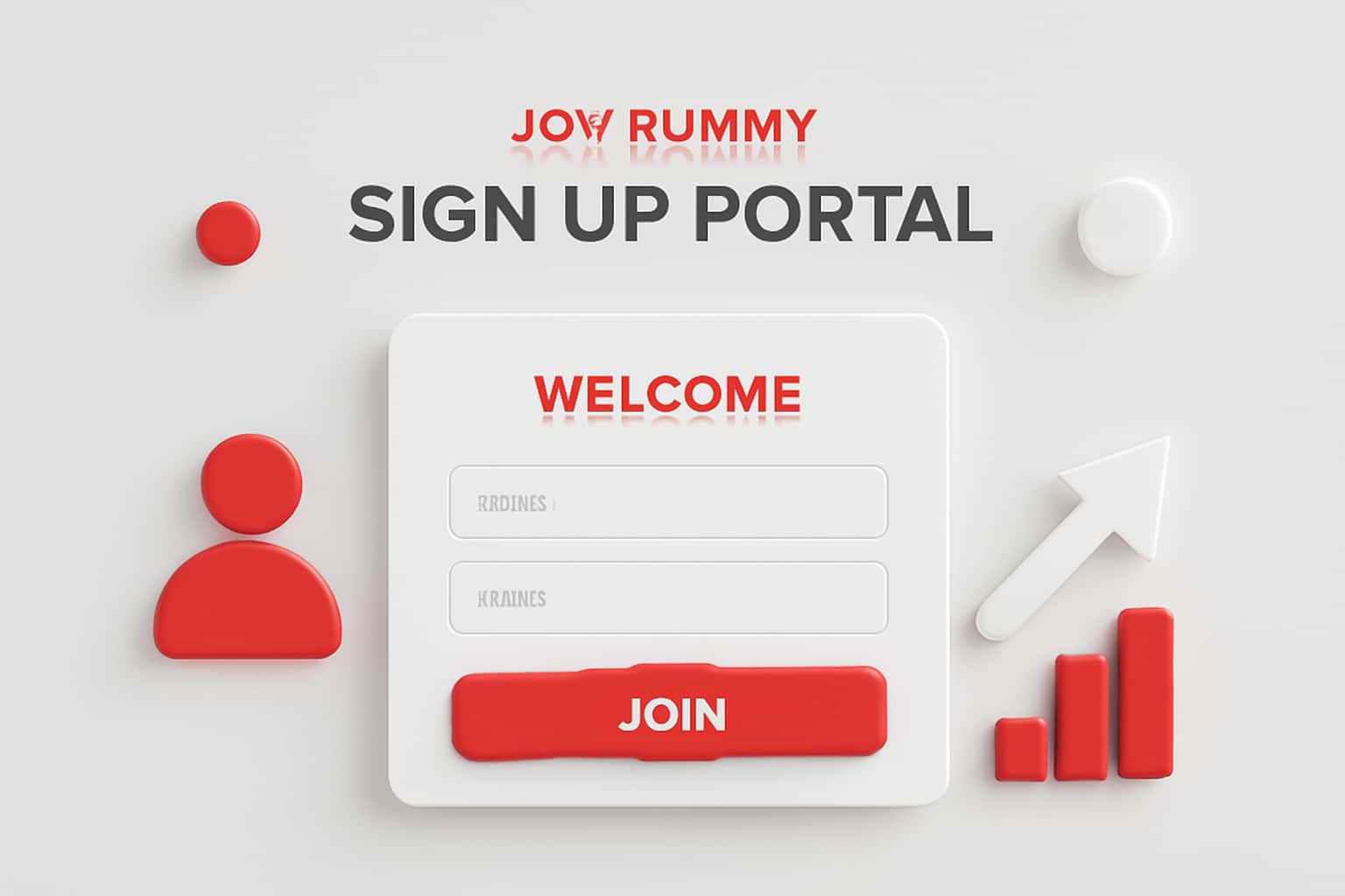 Joy Rummy Sign Up Portal Interface